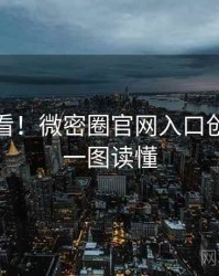 冲浪必看！微密圈官网入口创作者谈一图读懂