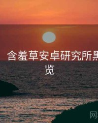 超详细！含羞草安卓研究所黑科技速览